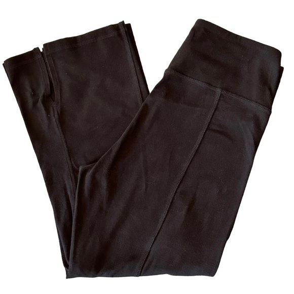 DIP Pants Ankle Cropped Leggings Workout Athleisure Stretchy Black Size Medium - Picture 4 of 8
